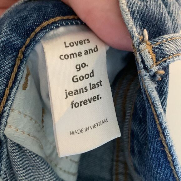 Pacsun high rise straight jeans - Picture 5 of 6